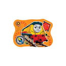 RAVENSBURGER 069781 THOMAS AND FRIENDS - 1ST CLASS ADVENTURES - 4  SHAPED PUZZLES 4 / 6 /  8 / 10 PC JIGSAW PUZZLE