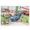 RAVENSBURGER 088515 WITH THE FIRE BRIGADE 2x24PC JIGSAW PUZZLE