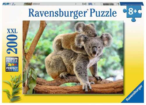 RAVENSBURGER 129454 KOALA LOVE 200PC XXL JIGSAW PUZZLE