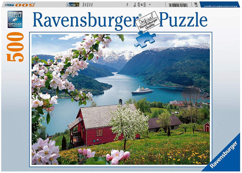 RAVENSBURGER 150069 LANDSCAPE - SKANDINAVISCHE IDYLLE 500PC JIGSAW PUZZLE