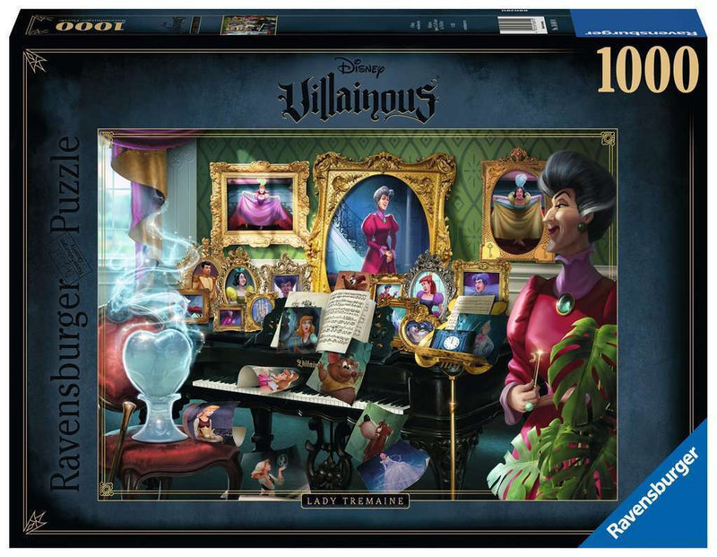 RAVENSBURGER 168910 DISNEY VILLAINOUS LADY TREMAINE 1000PC JIGSAW PUZZLE