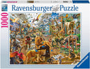 RAVENSBURGER 169962 CHAOS IN THE GALLERY 1000PC JIGSAW PUZZLE