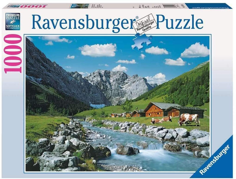 RAVENSBURGER 192168 KARWENDEL MOUNTAINS AUSTRIA 1000PC JIGSAW PUZZLE