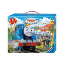 RAVENSBURGER 053872 THOMAS AND FRIENDS CIRCUS FUN FLOOR JIGSAW PUZZLE IN A SUITCASE 24PC