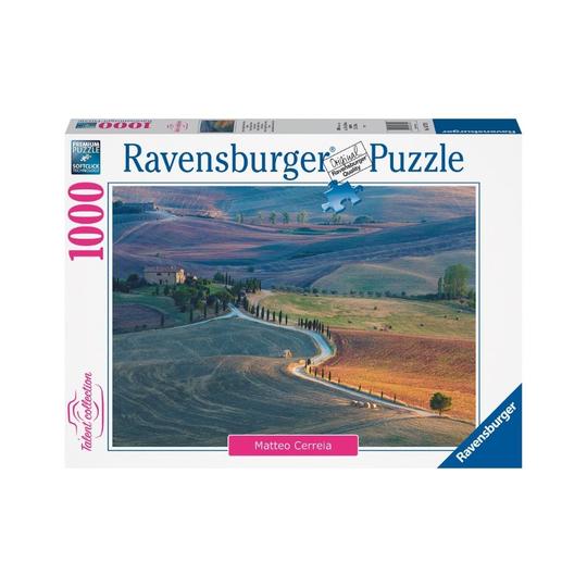 RAVENSBURGER 167791 TALENT COLLECTION TUSCAN FARMHOUSE PIENZA SIENA  - MATTEO CERREIRA 1000PC JIGSAW PUZZLE