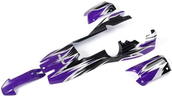 ROVAN 85026 BODY FOR BAJA 5B PAINTED PURPLE SILVER AND BLACK