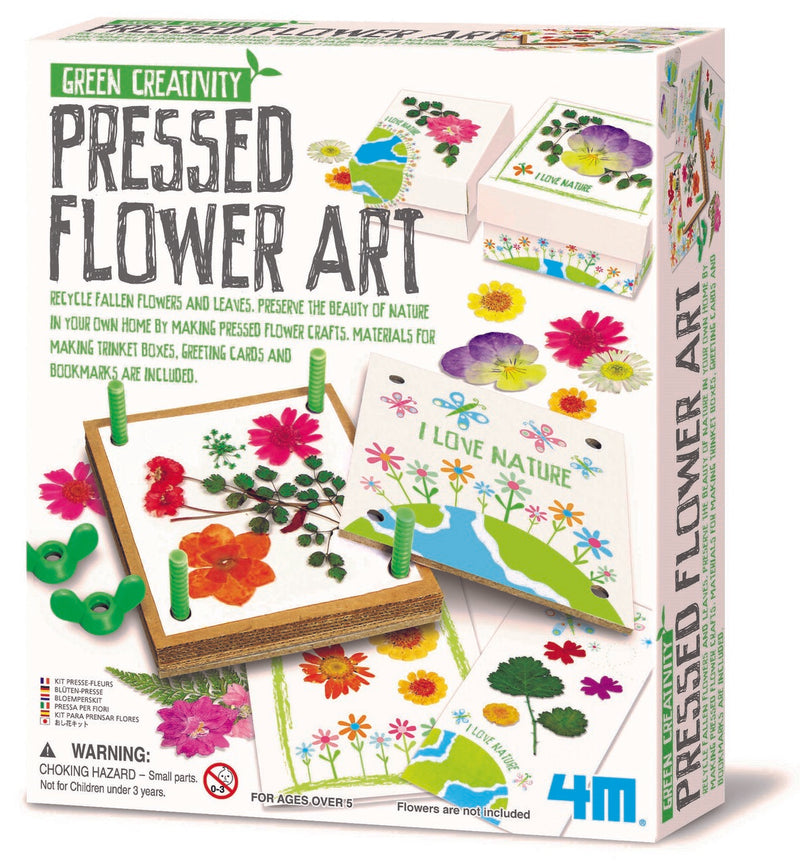 4M GREEN CREATIVITY - PRESSED FLOWER ART KIT