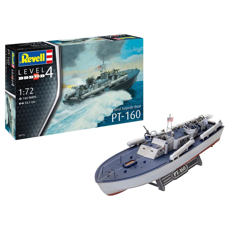 REVELL 05175 PATROL TORPEDO BOAT PT-559/PT-160 1/72 SCALE BOAT PLASTIC MODEL KIT