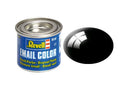 REVELL 32107 (07) BLACK GLOSS ENAMEL PAINT 14ML