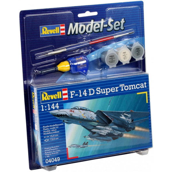 REVELL 64049 SET F-14D SUPER TOMCAT 1/144 SCALE PLASTIC MODEL KIT