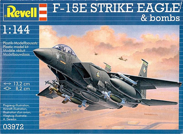 REVELL 03972 F-15E STRIKE EAGLE 1:144 PLASTIC MODEL AIRCRAFT KIT