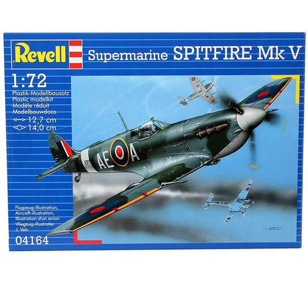 REVELL 04164 SUPERMARINE SPITFIRE MKV 1:72 PLASTIC MODEL AIRCRAFT KIT