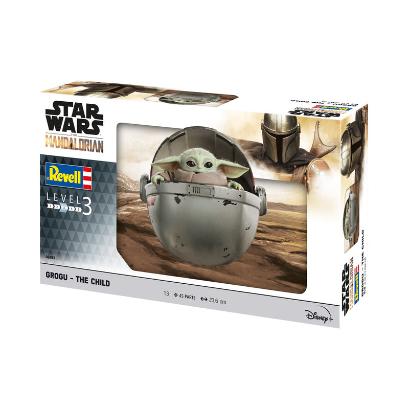 REVELL 06783 STAR WARS THE MANDALORIAN GROGU - THE CHILD 1:3 SCALE PLASTIC MODEL KIT