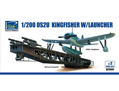 RIICH MODELS RS20003 1/200 OSZU-3 KINGFISHER WITH LAUNCHER PLASTIC MODEL KIT