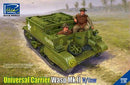 RIICH MODEL RV35036 1/35 UNIVERSAL CARRIER WASP MK.II WITH CREW PLASTIC MODEL KIT