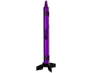 ESTES 1103 ROCKET CRAYON PLANET PURPLE