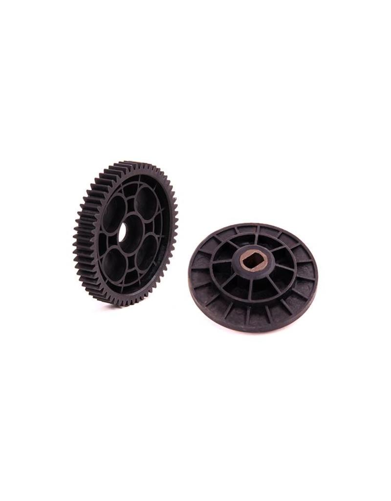 ROVAN 85033 SPUR GEAR SET STANDARD 57 TOOTH PLASTIC COMPLETE WITH RUBBERS REQUIRES 17T PINION 66062 EQUIVALENT