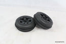 ROVAN 85046 SAND TYRES FRONT PRE MOUNTED ON BLACK RIMS