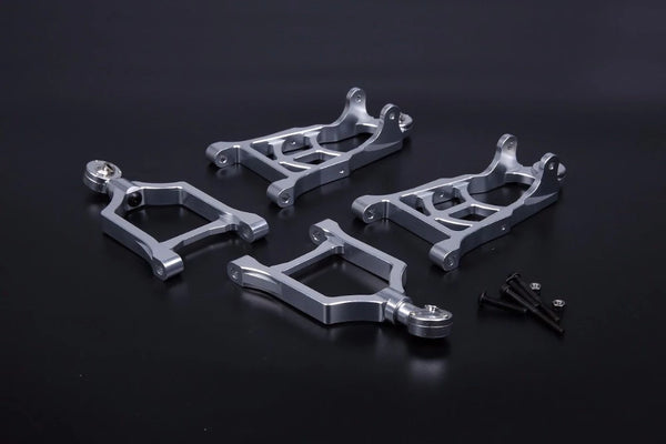 ROVAN 85113 BAJA 5B FRONT ARM SET SILVER CNC