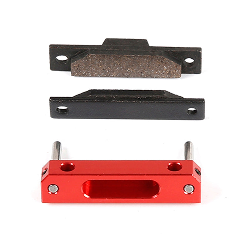 ROVAN 85201 CNC BRAKE HOLDER AND PAD SET BAJA 5B - RED