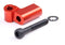 ROVAN 95219 CNC ENGINE FIXING MOUNT BLOCK - RED