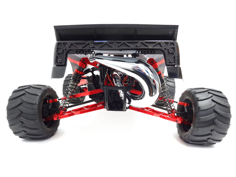 ROVAN ROFUN BAJA 5T MAX 2020 2 STROKE 45CC 2WD PETROL TRUCK RED AND BLACK RTR WITH GT3B CONTROLLER