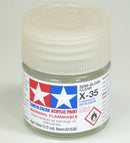 TAMIYA X-35 ACRYLIC SEMI-GLOSS CLEAR PAINT 10ML