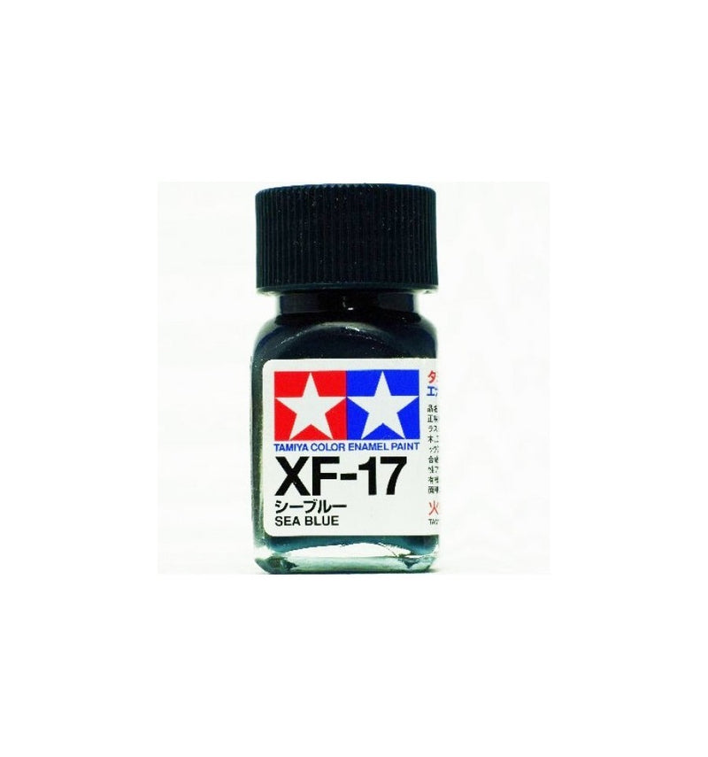 TAMIYA XF-17 ENAMEL FLAT SEA BLUE PAINT 10ML