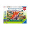 RAVENSBURGER 051793 JURASSIC WILDLIFE 2X24PC JIGSAW PUZZLE