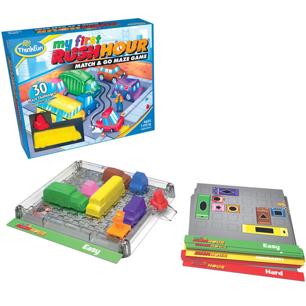 THINKFUN MY FIRST RUSH HOUR MATCH AND GO MAZE GAME