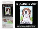 5D DIAMOND ART KIT - PUPPY DOG 15CM X 20CM