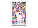 PAINT BY NUMBERS SC032RUN RAINBOW UNICORN - CANVAS 25X35CM