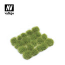 VALLEJO SC426 12MM EXTRA LARGE WILD TUFT LIGHT GREEN DIORAMA ACCESSORY