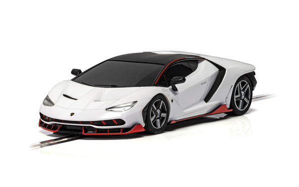 SCALEXTRIC C4087 LAMBORGHINI CENTENARIO WHITE SLOT CAR