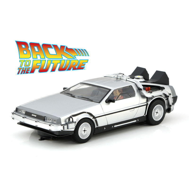 SCALEXTRIC C4117 1:32 DELOREAN BACK TO THE FUTURE SLOT CAR