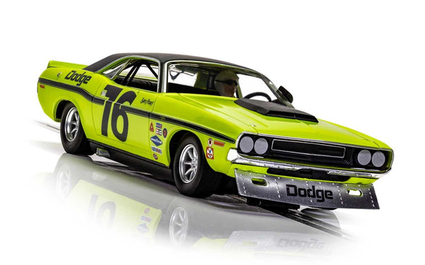 SCALEXTRIC C4164 DODGE CHALLENGER SAM POSEY NO. 75