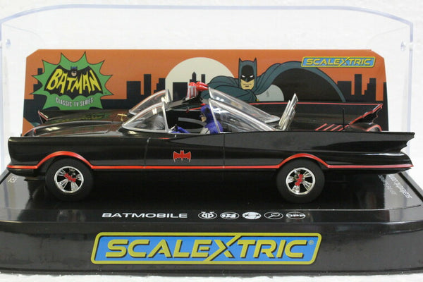 SCALEXTRIC C4175 BATMOBILE 1966 TV SERIES SLOT CAR