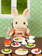 SYLVANIAN FAMILIES 4717 DINNER FOR TWO SET