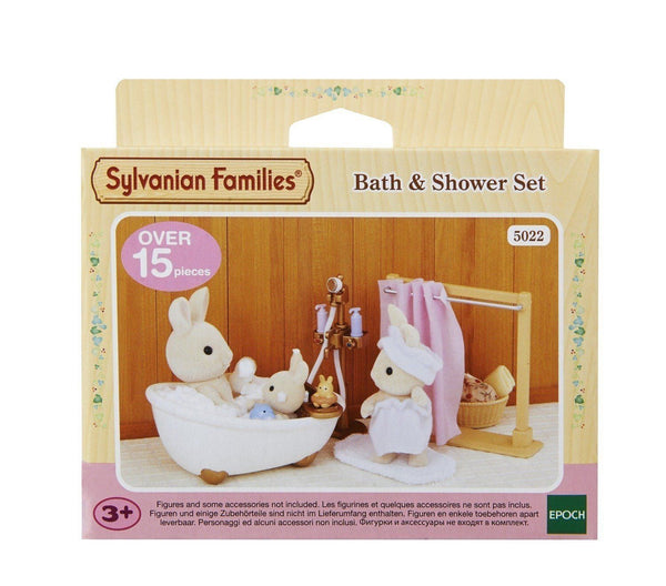 SYLVANIAN FAMILIES 5022 BATH AND SHOWER SET