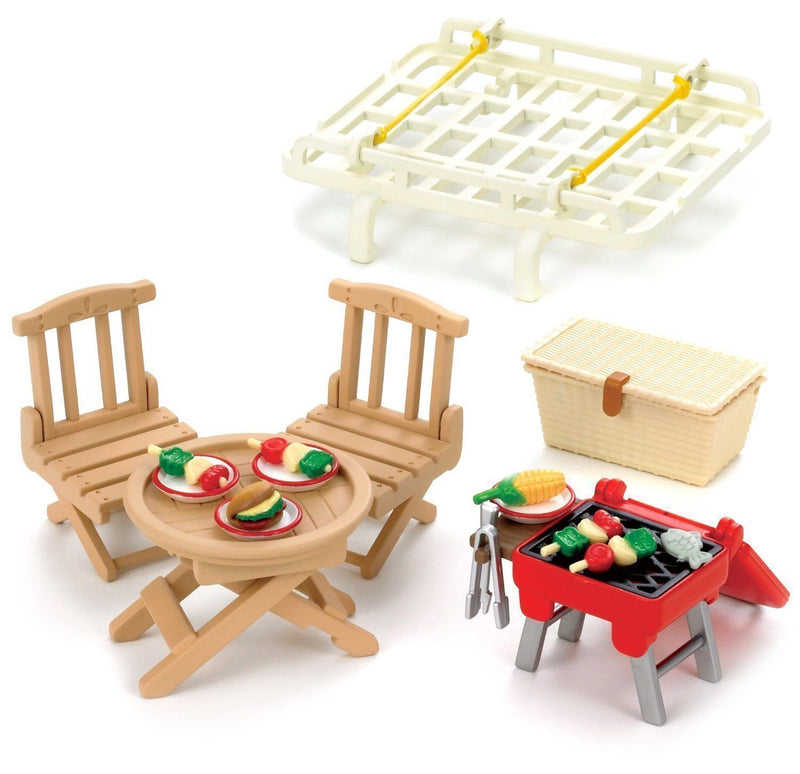 SYLVANIAN FAMILIES 5048 ROOF RACK WITH PICNIC SET