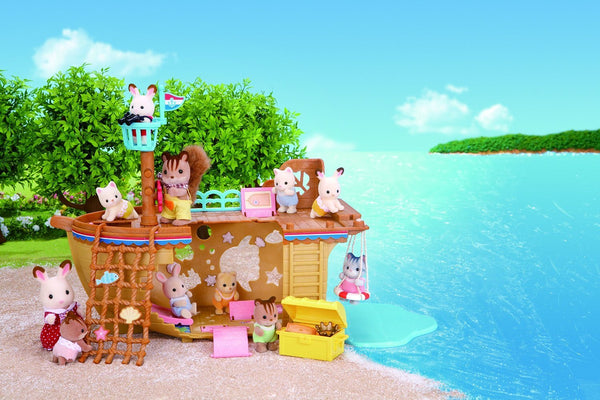 SYLVANIAN FAMILIES 5210 ADVENTURE TREASURE SHIP