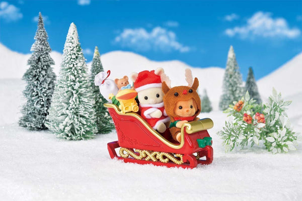 SYLVANIAN FAMILIES 5269 BABY SLEIGH RIDE SET