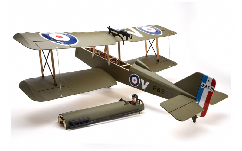 SUPER FLYING MODEL 8630K RAF SE5A 1:6.7 WOODEN PLANE