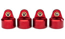 TRAXXAS 8964R SHOCK CAPS ALUMINUM ANODIZED RED FOR GT MAXX