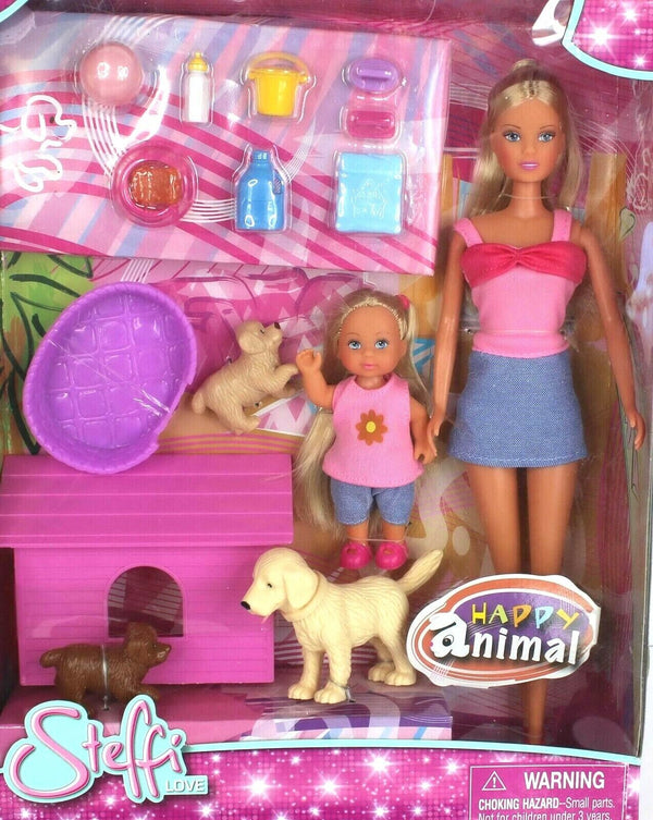 SIMBA STEFFI LOVE HAPPY ANIMAL DOG PLAYSET