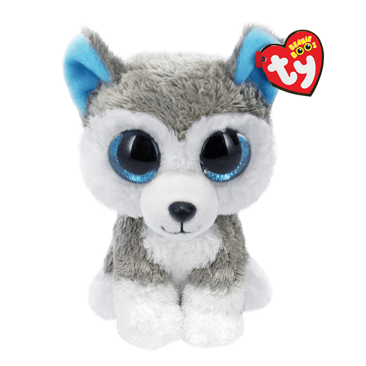 TY BEANIE BOOS SLUSH THE DOG MEDIUM