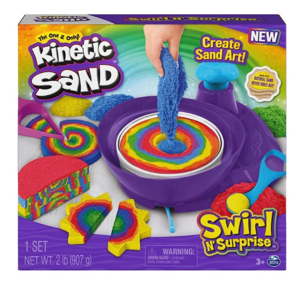 SPIN MASTER KINETIC SAND SWIRL N SURPRISE
