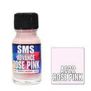 SMS PAINTS AC22 ADVANCE ACRYLIC LAQUER PAINT ROSE PINK GLOSS 10ML