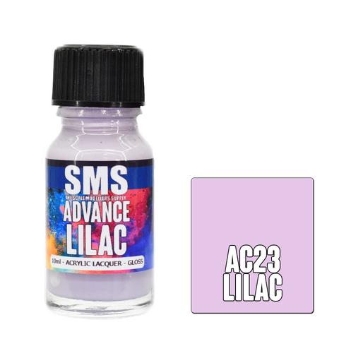SMS AC23 ADVANCE ACRYLIC LAQUER PAINT LILAC GLOSS 10ML