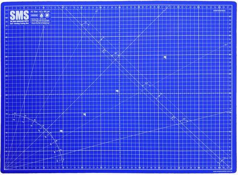 SMS CMAT04 PREMIUM CUTTING MAT A2 SELF HEALING DOUBLE SIDED BLUE